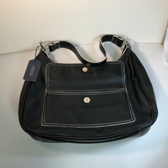 Izod vintage black handbag - Picture 4 of 8